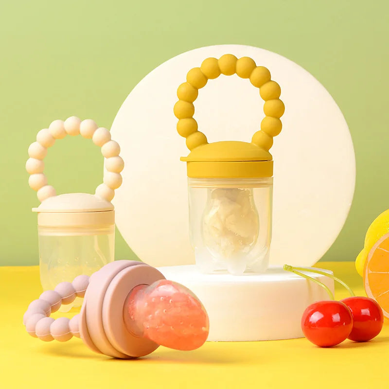 Baby Nipple Fresh Food Fruit Milk Feeding Bottles Learn Feeding Drinking Water Straw Newborn Pacifier Teether Toy Baby Items