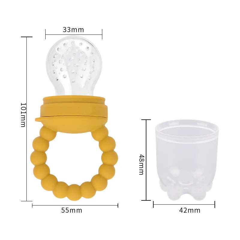 Baby Nipple Fresh Food Fruit Milk Feeding Bottles Learn Feeding Drinking Water Straw Newborn Pacifier Teether Toy Baby Items